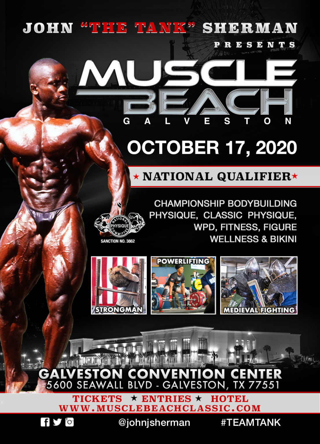 2020 NPC Muscle Beach Classic NPC USA Texas