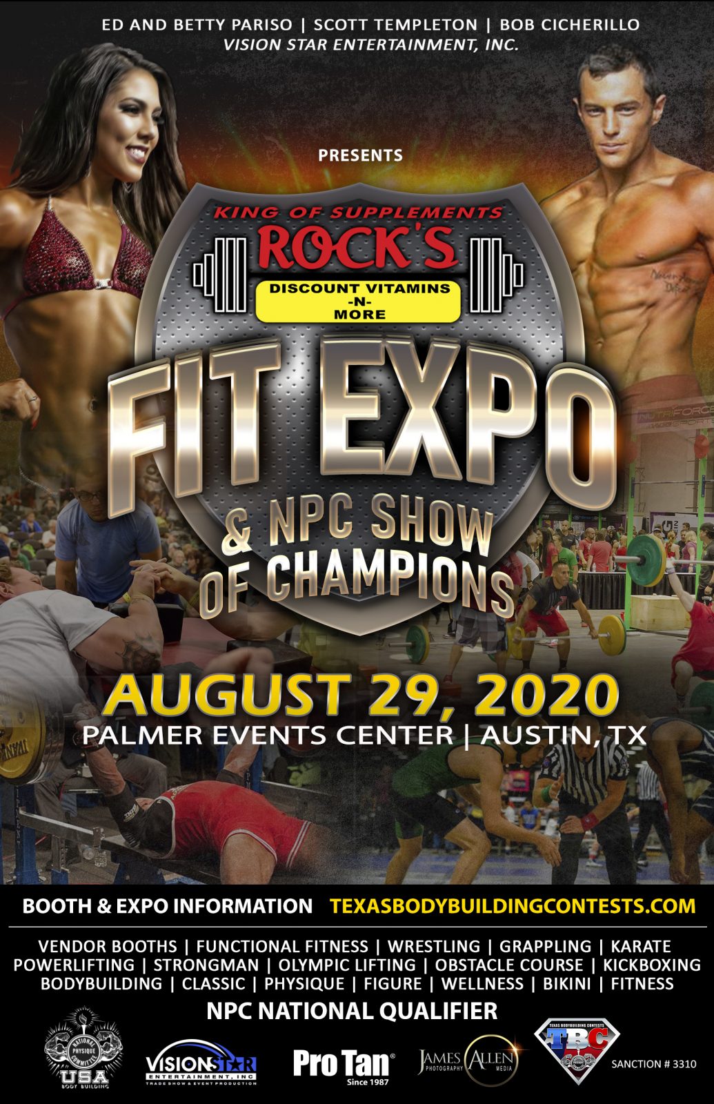 2020 Fit Expo & NPC Show Of Champions NPC USA Texas