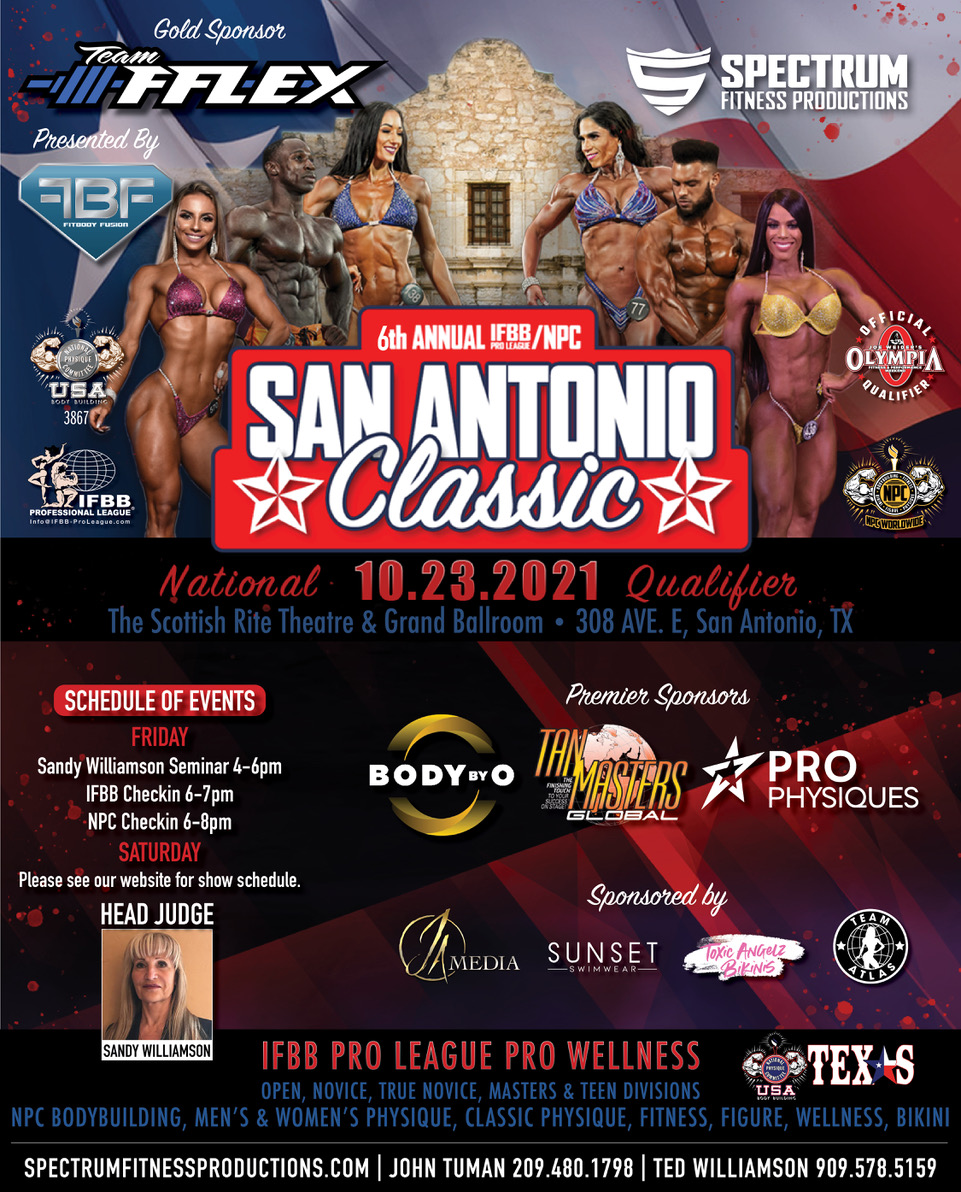 2021 IFBB Pro League/NPC San Antonio Classic NPC USA Texas