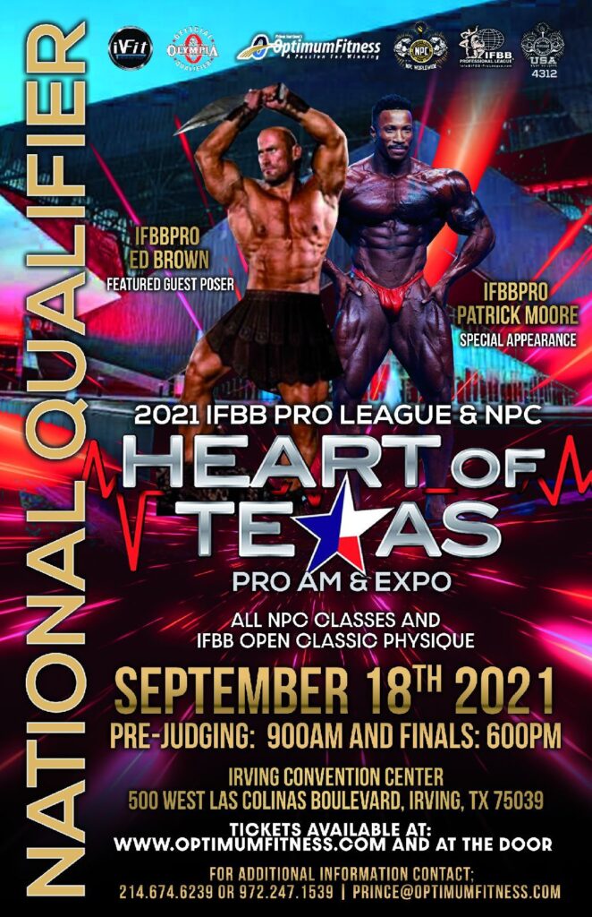 2021 IFBB/NPC Heart Of Texas NPC USA Texas