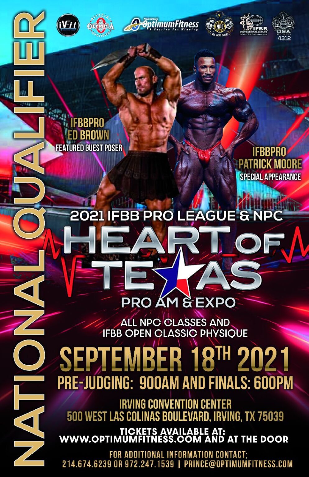 2021 Ifbb Npc Heart Of Texas - Npc Usa Texas