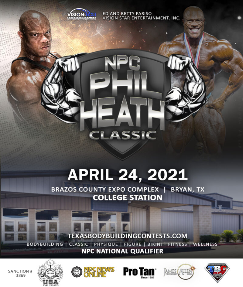 2021 NPC Phil Heath Classic NPC USA Texas