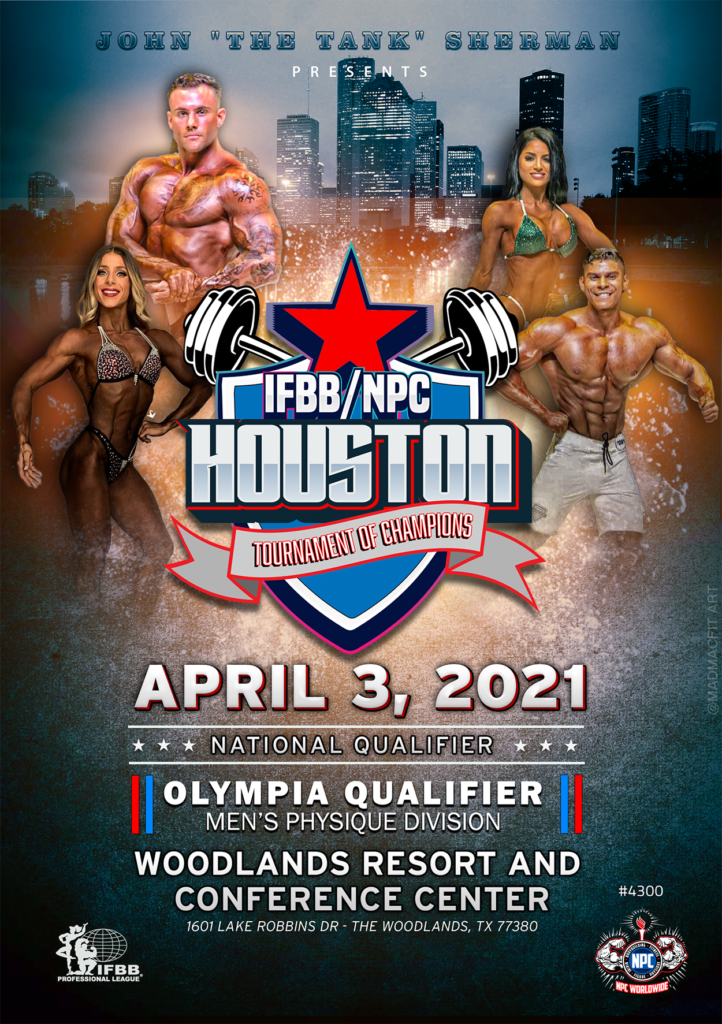 2021 IFBB/NPC Houston Tournament Of Champions NPC USA Texas