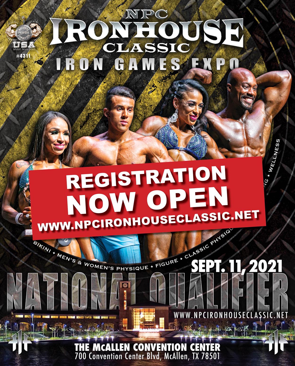 2021 NPC Ironhouse Classic NPC USA Texas