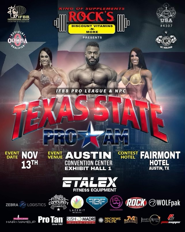 2021 IFBB Pro League/NPC Texas State Pro Am - NPC USA Texas