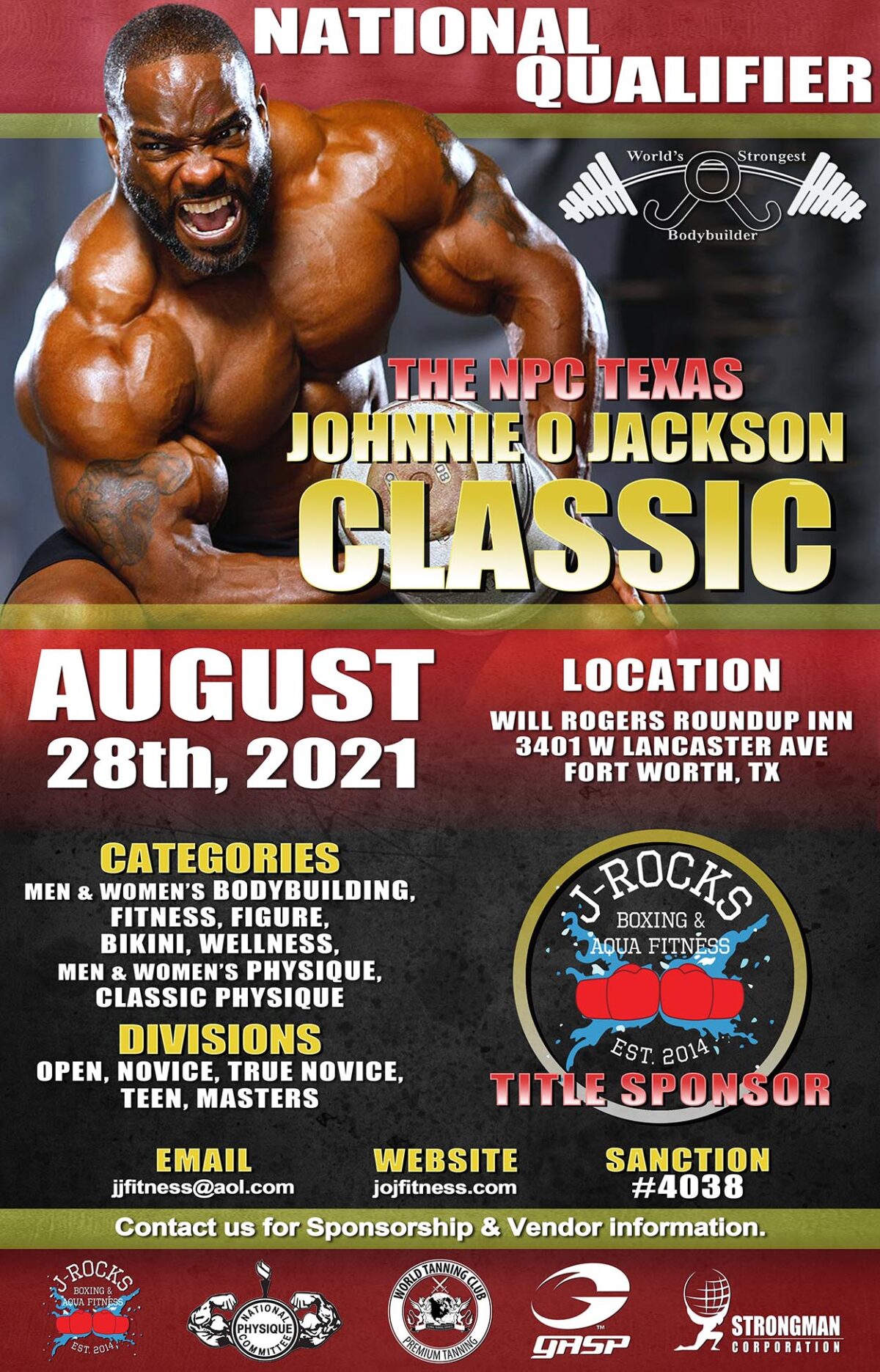 2021 NPC Johnnie O Jackson Classic NPC USA Texas