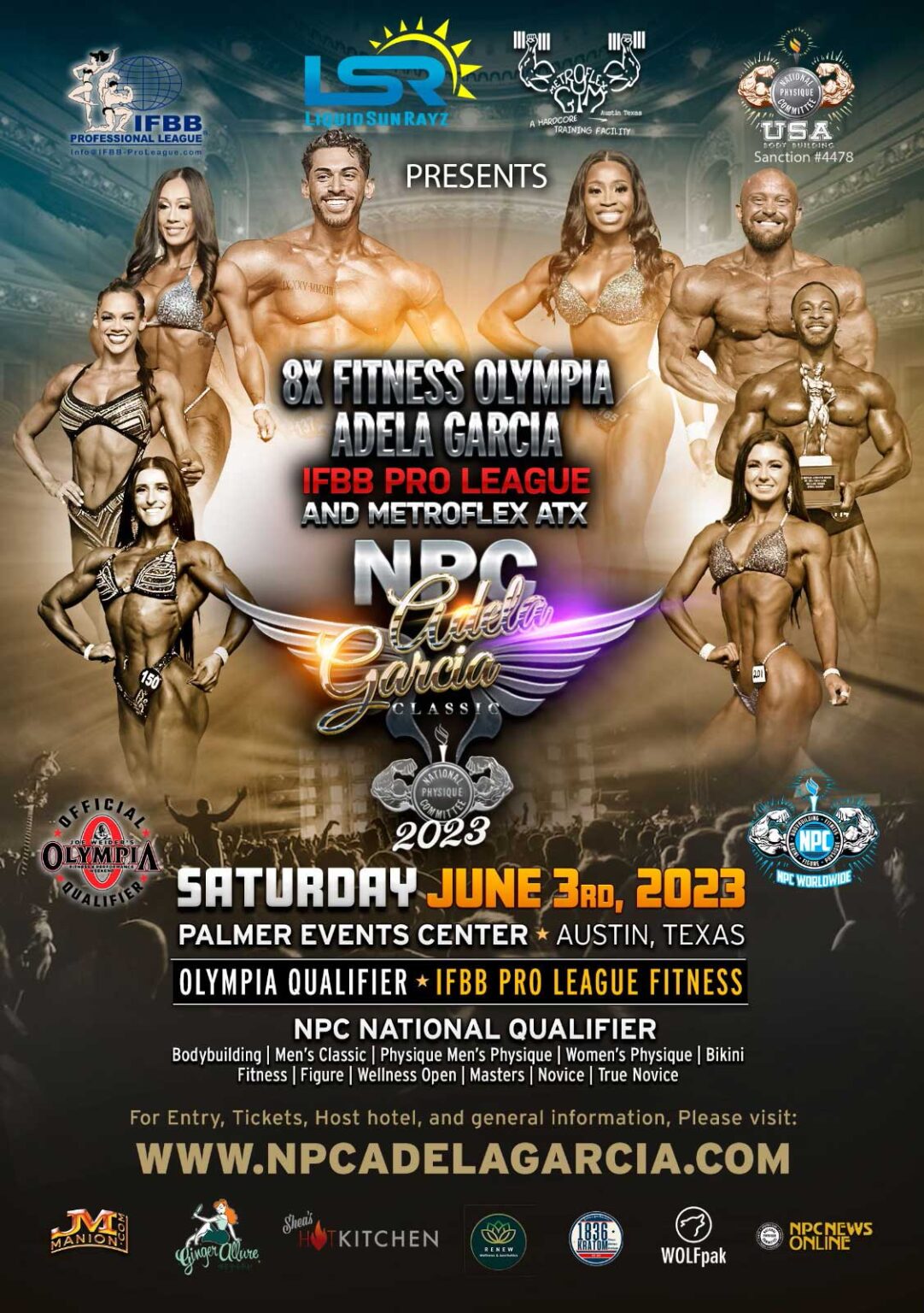 IFBB Pro League & NPC Adela Garcia Classic NPC USA Texas