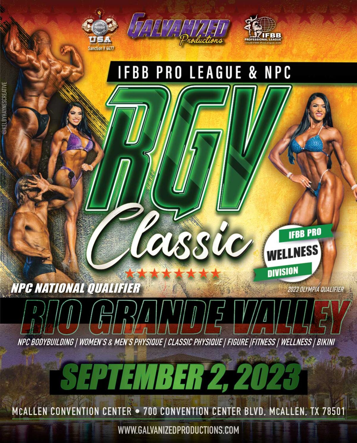 2023 IFBB Pro League & NPC Rio Grande Valley Classic NPC USA Texas