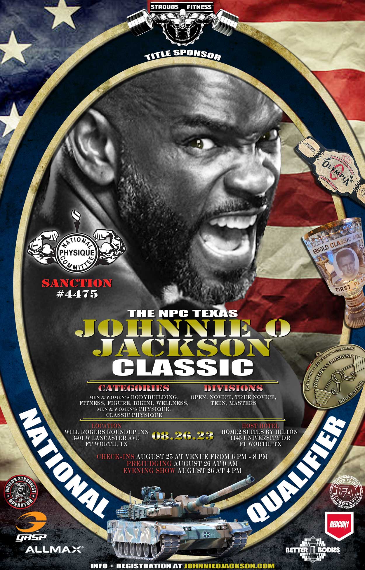 2023 NPC Texas Johnnie O Jackson Classic NPC USA Texas