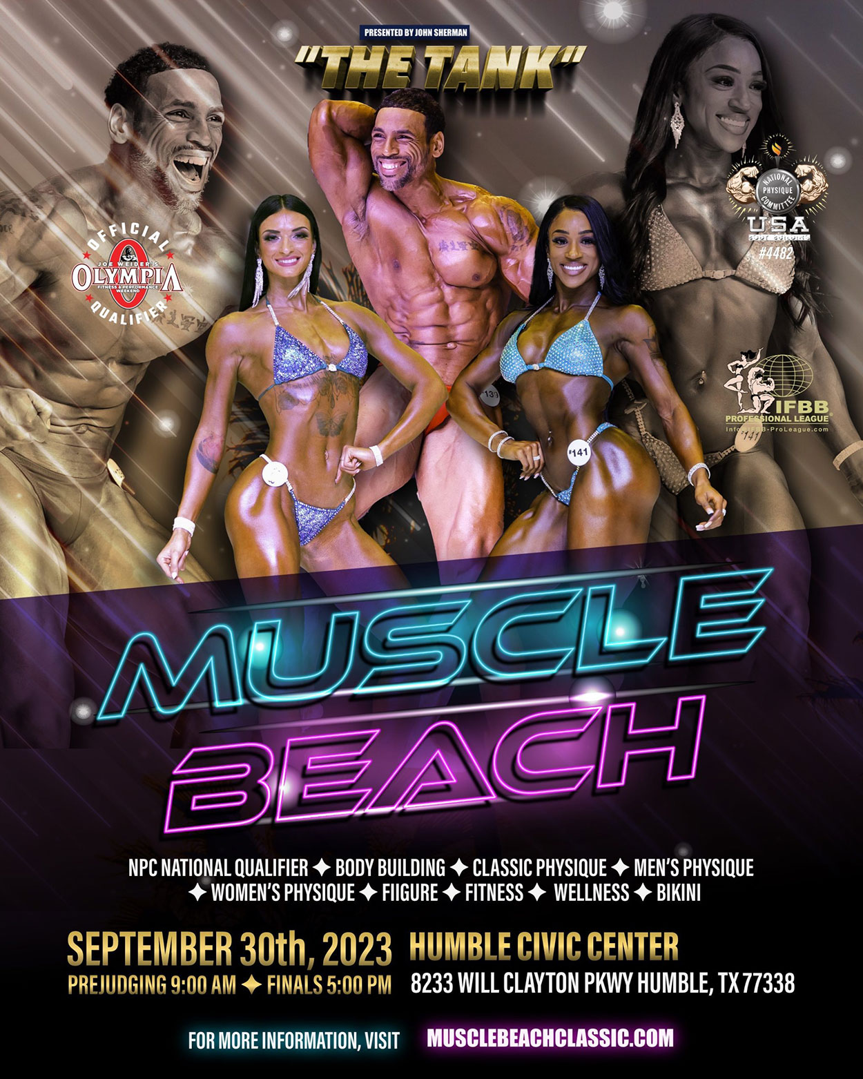 Muscle Beach Classic NPC USA Texas