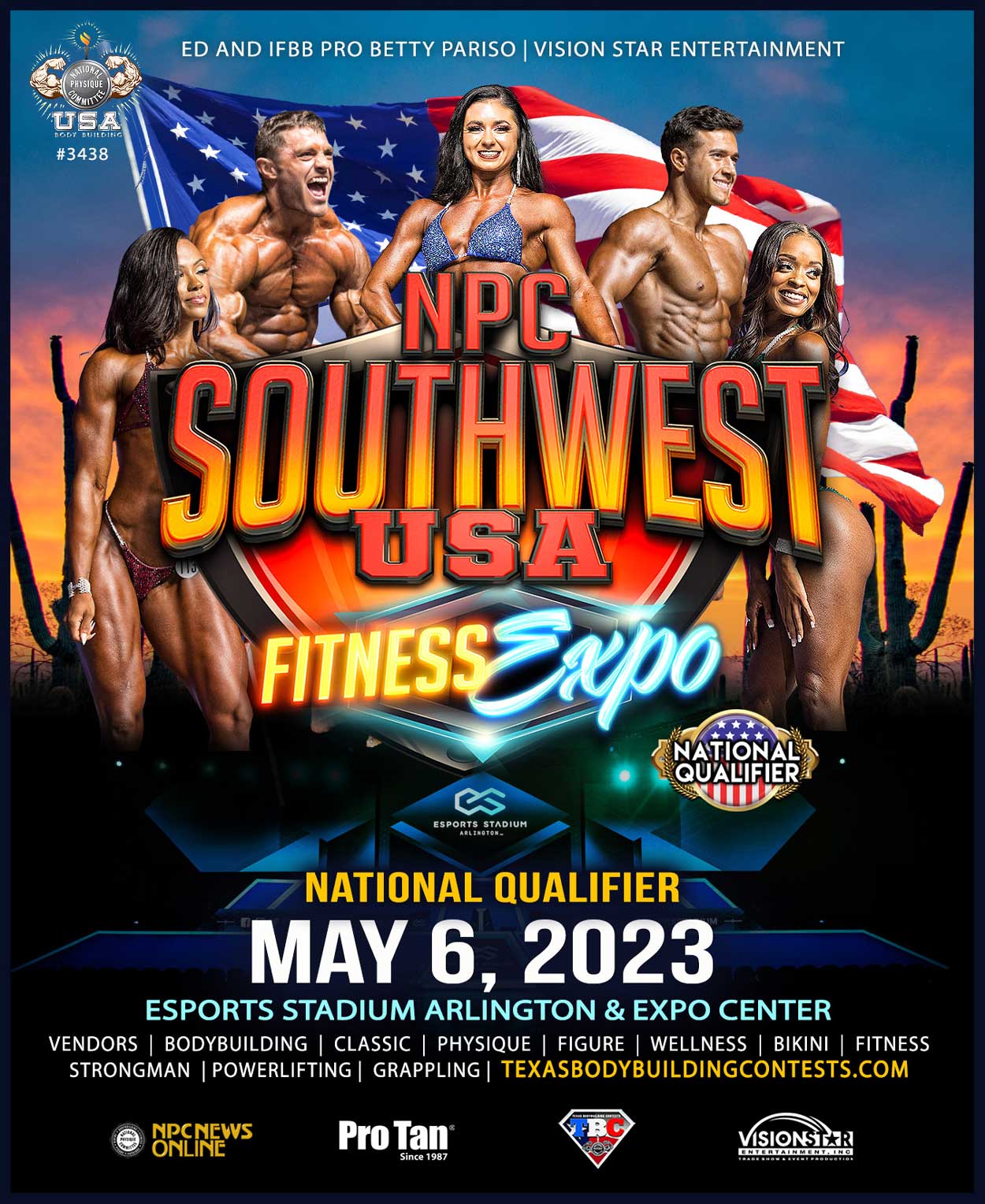 2023 NPC Southwest USA Fitness Expo NPC USA Texas