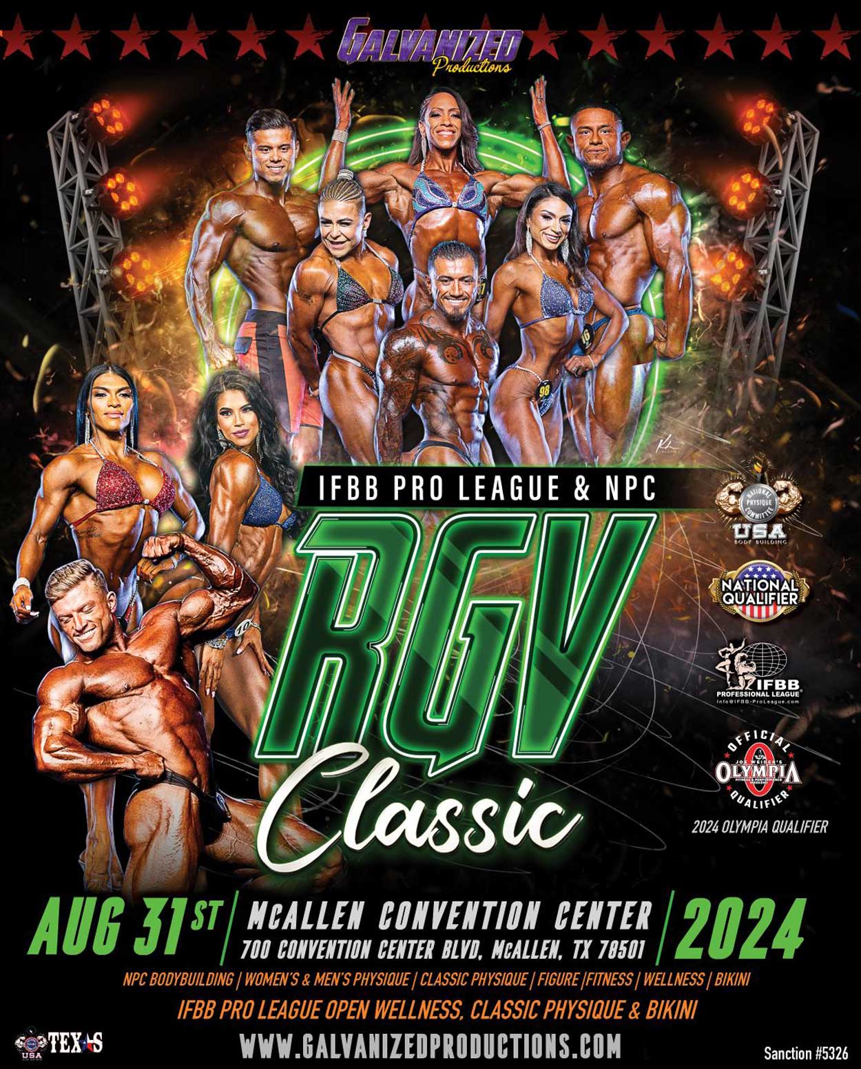 2024 IFBB Pro League & NPC RGV Classic - NPC USA Texas