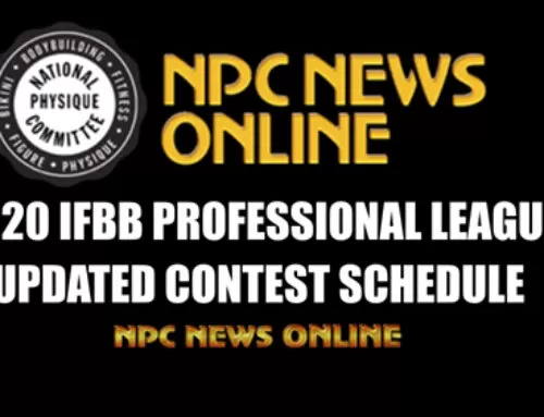 2020 IFBB Professional League Updated Contest Schedule