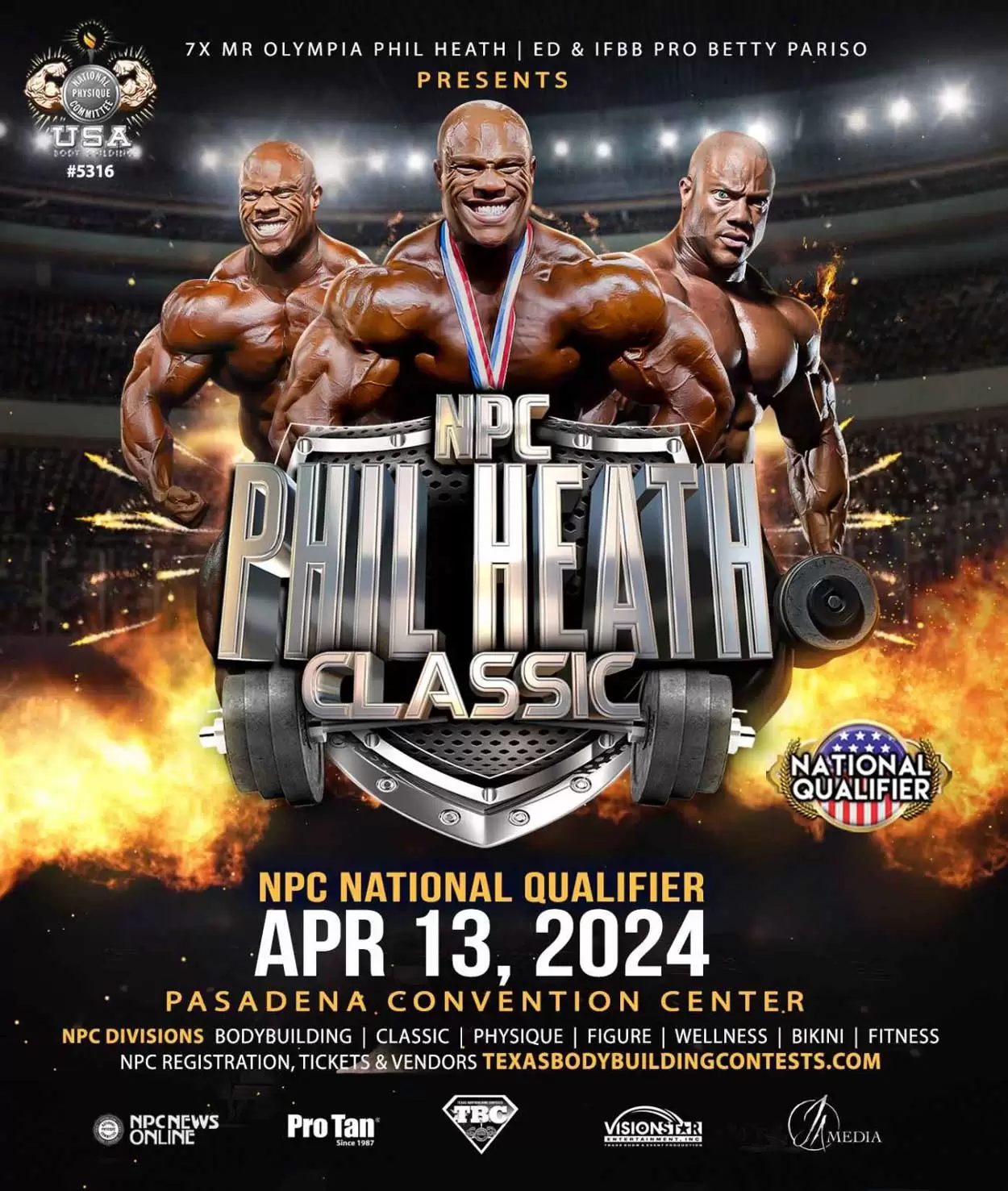 2024 NPC Phil Heath Classic NPC USA Texas